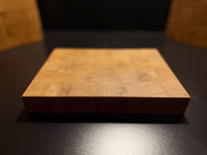 Stirnholzschneidebrett aus Eiche klein