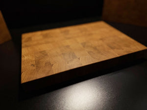 Stirnholzschneidebrett Eiche mittel von nature crafts