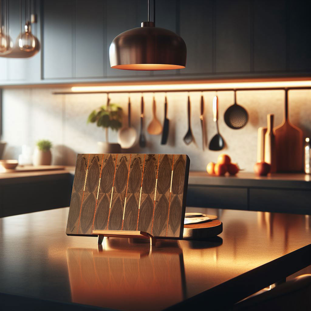 Ein Schneidebrett, das Geschichte schreibt