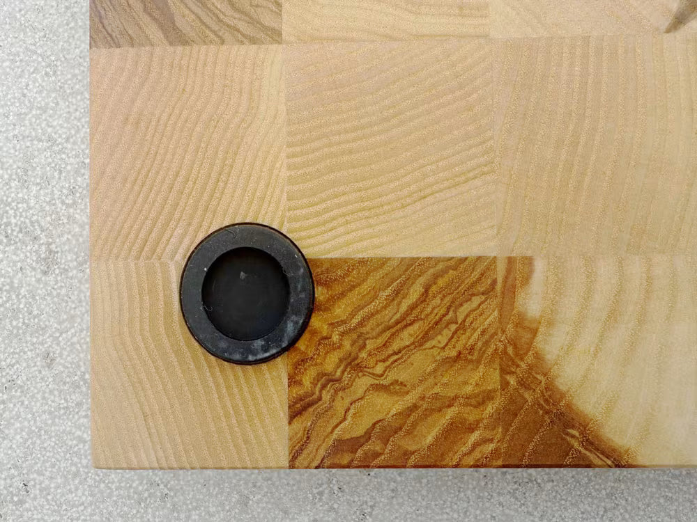 Stirnholz Schneidebrett aus Eschenholz