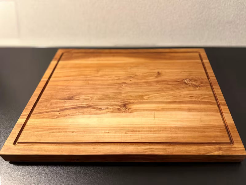 Längsholz Schneidebrett aus Apfelbaum