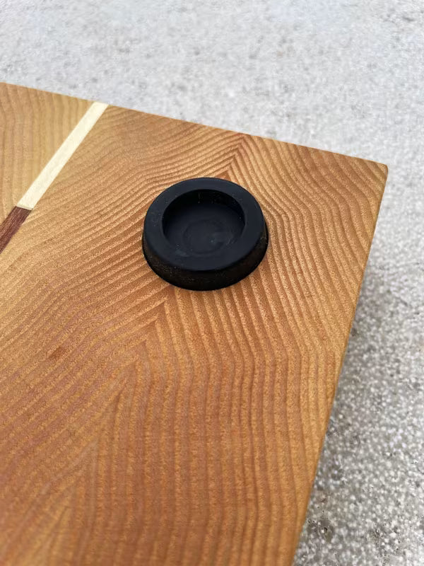 Schneidebrett Esche Stirnholz