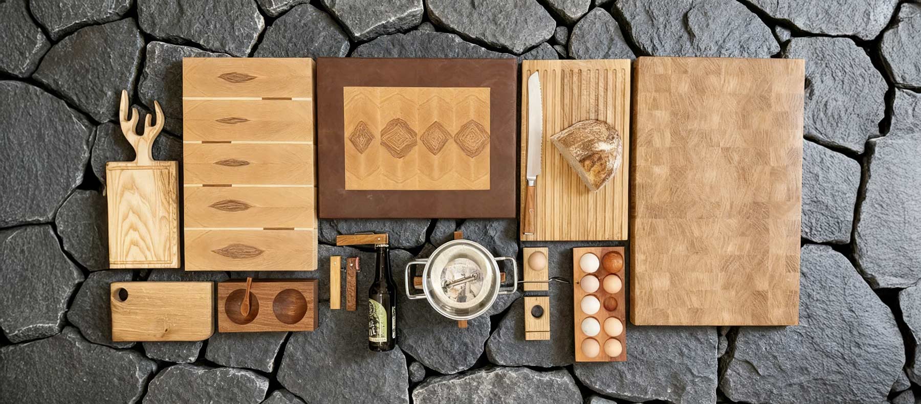 verschiedene Produkte als Titelbanner von nature crafts